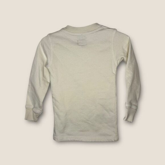 Hey Gang The Kids Sweatshirt in Natural Size 2/3 Years - Picture 2 of 4